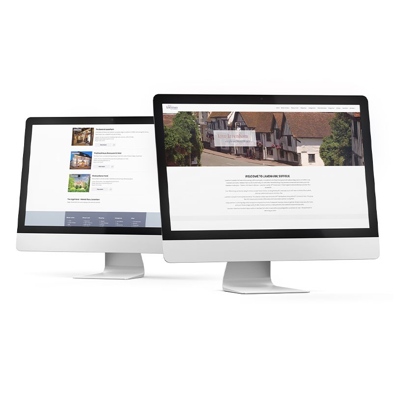 Love Lavenham Website - Web Design, Lavenham, Suffolk - Indigo Ross